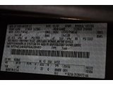 2007 E Series Van Color Code for Fleet Brown Metallic - Color Code: W3860