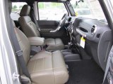 2011 Jeep Wrangler Unlimited Sahara 70th Anniversary 4x4 Black/Dark Olive Interior