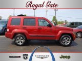 2008 Inferno Red Crystal Pearl Jeep Liberty Sport 4x4 #48099379