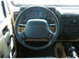 2001 Jeep Wrangler Sahara 4x4 Steering Wheel