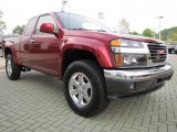 2010 GMC Canyon SLE Extended Cab 4x4 Front 3/4 View