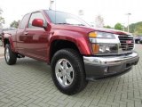 2010 GMC Canyon Merlot Jewel Metallic