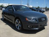 2011 Meteor Grey Pearl Effect Audi A5 2.0T Convertible #48099774