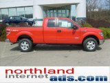 2011 Race Red Ford F150 XLT SuperCab 4x4 #48099403