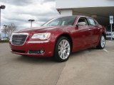 Deep Cherry Red Crystal Pearl Chrysler 300 in 2011