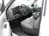2011 GMC Sierra 2500HD Work Truck Regular Cab Commercial Dark Titanium Interior