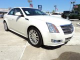 White Diamond Tricoat Cadillac CTS in 2011
