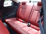 2011 Nissan Altima 3.5 SR Coupe Red Interior
