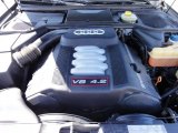 2001 Audi S8 4.2 quattro 4.2 Liter DOHC 40-Valve V8 Engine