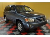 2007 Bluestone Metallic Toyota Highlander V6 4WD #48168018