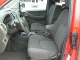 2010 Nissan Frontier SE V6 King Cab 4x4 Graphite Interior