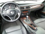 2007 BMW 3 Series 335i Sedan Black Interior