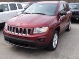 2011 Deep Cherry Red Crystal Pearl Jeep Compass 2.4 Latitude 4x4 #48168056