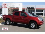 2008 Impulse Red Pearl Toyota Tacoma V6 TRD Double Cab 4x4 #48167853