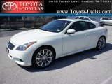 2008 Ivory Pearl White Infiniti G 37 S Sport Coupe #48190056