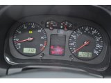 2003 Volkswagen Jetta GLX Sedan Gauges