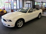 2010 Performance White Ford Mustang V6 Premium Convertible #48193833