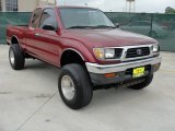 1995 Sunfire Red Pearl Toyota Tacoma Extended Cab 4x4 #48194063