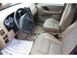 2001 Ford Escape XLS V6 Medium Parchment Beige Interior