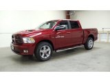 2011 Deep Cherry Red Crystal Pearl Dodge Ram 1500 Sport Crew Cab 4x4 #48194356