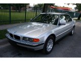 2000 Titanium Silver Metallic BMW 7 Series 740iL Sedan #48194016