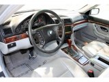 2000 BMW 7 Series 740iL Sedan Grey Interior