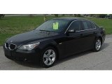 Jet Black BMW 5 Series in 2006