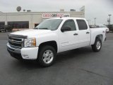2011 Summit White Chevrolet Silverado 1500 LT Crew Cab 4x4 #48194137
