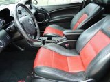 2002 Mercury Cougar V6 Coupe Midnight Black/Red Interior