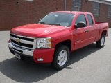 2011 Victory Red Chevrolet Silverado 1500 LT Extended Cab 4x4 #48233764