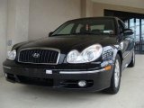 2003 Ebony Black Hyundai Sonata LX V6 #48233499