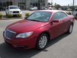 2011 Deep Cherry Red Crystal Pearl Chrysler 200 Touring Convertible #48233813