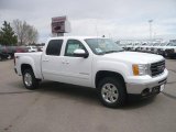 2011 Summit White GMC Sierra 1500 SLT Crew Cab 4x4 #48233234