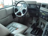 2001 Hummer H1 Wagon Cloud Gray Interior