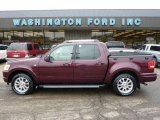 2008 Dark Cherry Metallic Ford Explorer Sport Trac Limited 4x4 #48233537