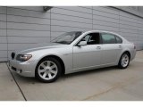 2008 Titanium Silver Metallic BMW 7 Series 750Li Sedan #48233258