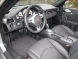 2011 Porsche 911 Turbo S Cabriolet Black Interior