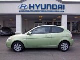 2011 Apple Green Metallic Hyundai Accent GS 3 Door #48233286