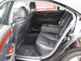 2011 Lexus LS 460 L Black Interior