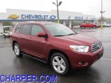 2010 Salsa Red Pearl Toyota Highlander Limited 4WD #48233886