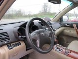2010 Toyota Highlander Limited 4WD Sand Beige Interior