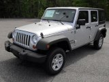 2011 Bright Silver Metallic Jeep Wrangler Unlimited Sport 4x4 #48233738