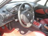2000 BMW Z3 2.8 Coupe Tanin Red Interior