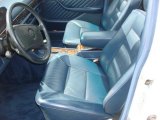 1991 Mercedes-Benz S Class 420 SEL Blue Interior