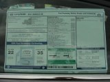 2011 Hyundai Sonata SE Window Sticker