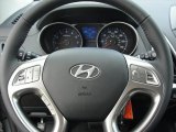 2011 Hyundai Tucson Limited Gauges