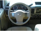 2009 Nissan Titan XE Crew Cab Steering Wheel