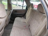 2002 Honda CR-V LX 4WD Saddle Interior