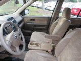 2002 Honda CR-V LX 4WD Saddle Interior