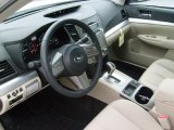 2011 Subaru Legacy 2.5i Premium Warm Ivory Interior